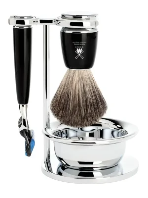 Ihned K Objednání Mühle Rytmo Black Pure Badger Fusion 4-dílná
