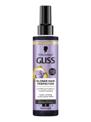 Cenová Bomba Gliss Express balzám 200 ml Blonde Hair Perfector
