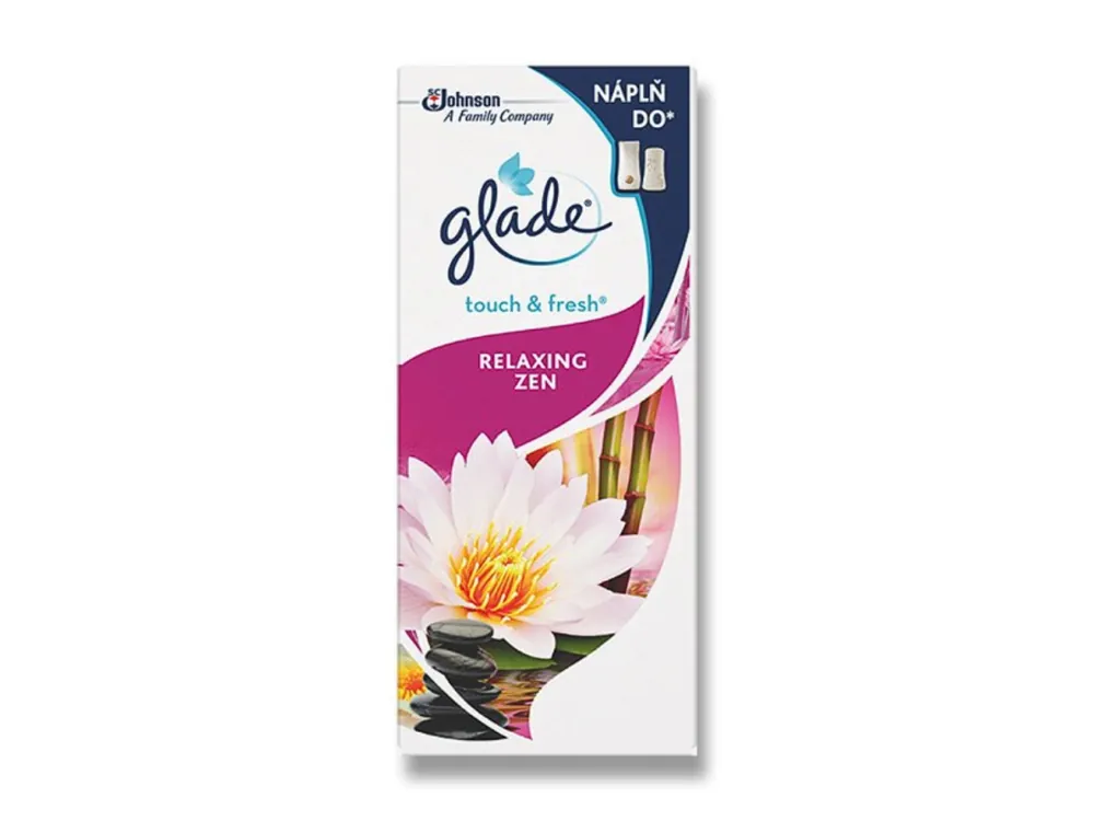 Tovární Cena Glade One Touch náhradní náplň 10 ml Relaxing Zen