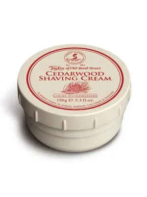 Značkový Taylor of Old Bond Street Cedarwood krém na holení 150g
