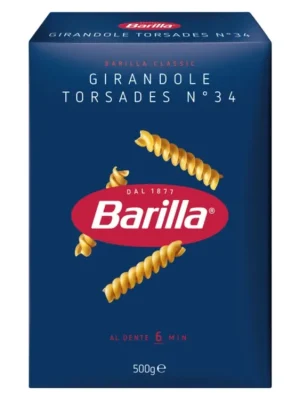 Barilla semolinové těstoviny 500 g Girandole Torsades Cenově Výhodný