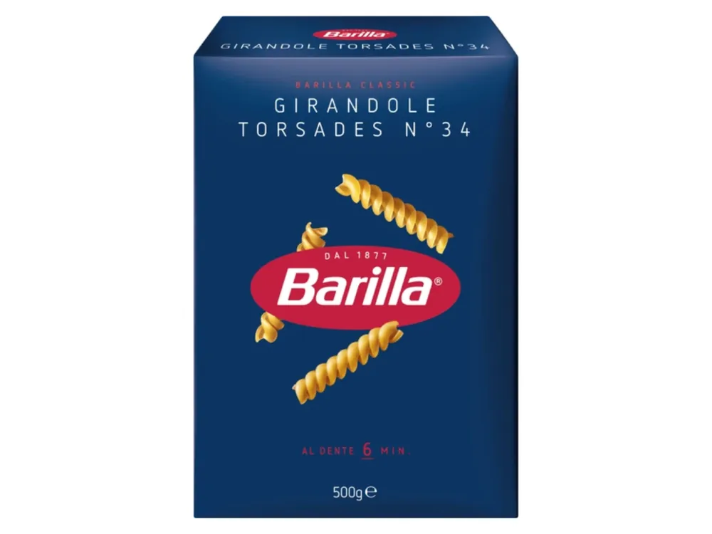 Barilla semolinové těstoviny 500 g Girandole Torsades Cenově Výhodný