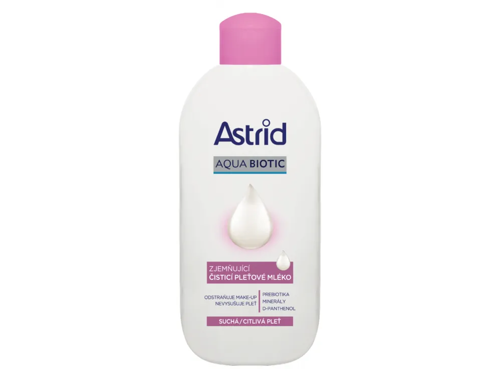 Cenově Výhodný Astrid pleťové mléko suchá/citlivá pleť 200 ml