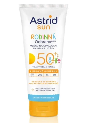 Doprava Zdarma Astrid SUN mléko na opalování SPF50+ 250 ml