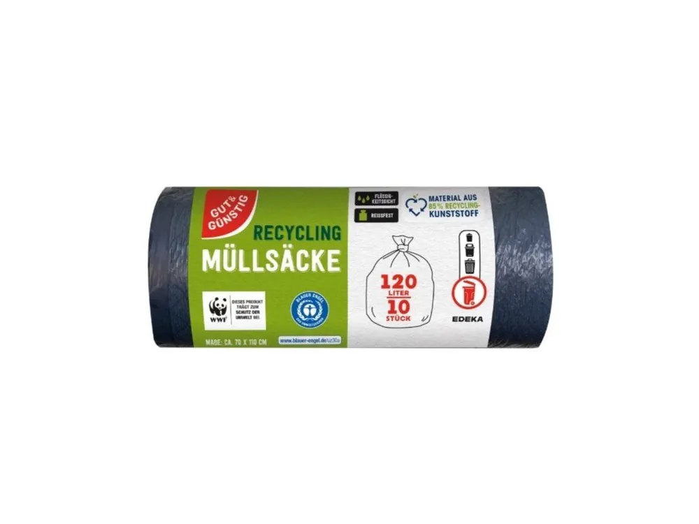 Gut & Günstig pytle na odpadky 120 l 10 ks Zlevněný