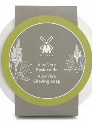 Mühle Aloe Vera mýdlo na holení v porcelánové misce 65 g Přímo Od Výrobce