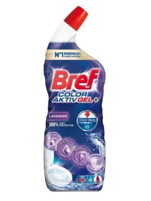 Pouze Dnes Bref WC čistící gel 700 ml Color Aktiv Lavender