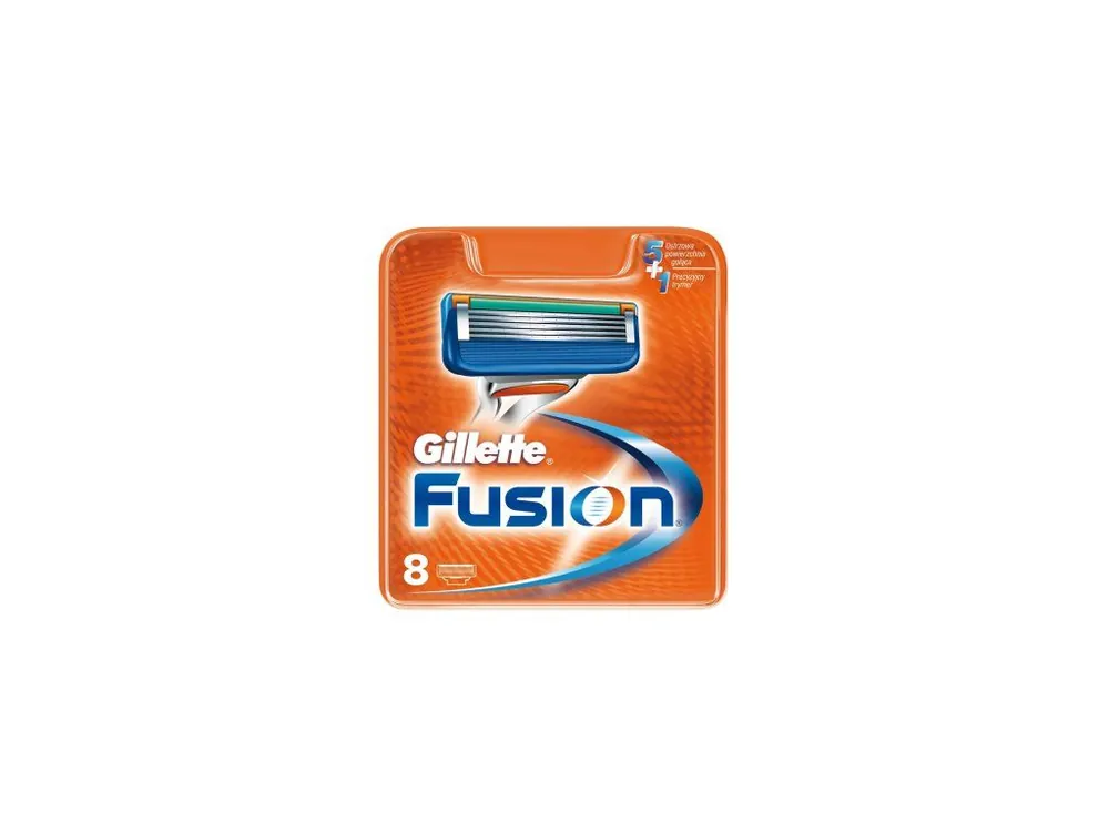 Gillette náhradní hlavice Fusion 8 ks Nejprodávanější