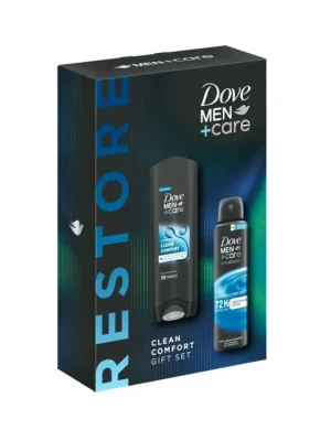 Dove Men dárková sada Restore (sprchový gel 250ml + deospray 150ml) Nejprodávanější