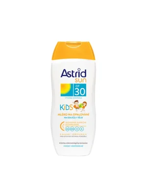 Vrácení Zdarma Astrid SUN Kids mléko na opalování SPF30 200 ml