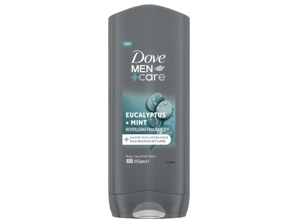 Víkendová Akce Dove Men+Care sprchový gel 400 ml Eucalyptus + Mint