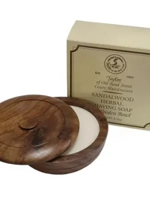 Originální Taylor of Old Bond Street Sandalwood miska na holení a mýdlo 100 g