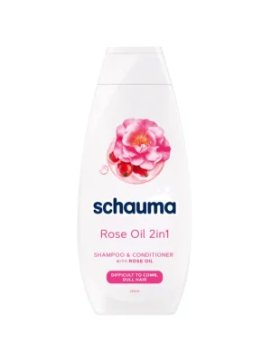 Schauma šampon 400 ml Rose Oil 2v1 Nová Kolekce