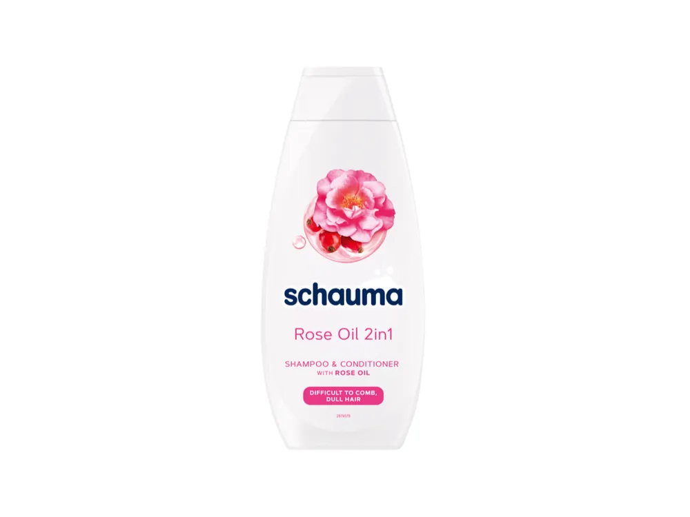Schauma šampon 400 ml Rose Oil 2v1 Nová Kolekce