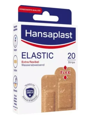 Hansaplast Elastic voděodolná náplast 20 ks Nejlepší Volba