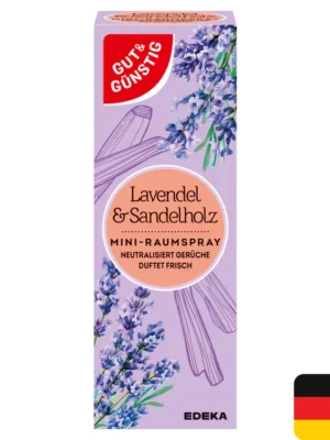 Gut & Günstig osvěžovač vzduchu mini spray 25 ml Lavendel & Sandelholz náplň Pouze Dnes