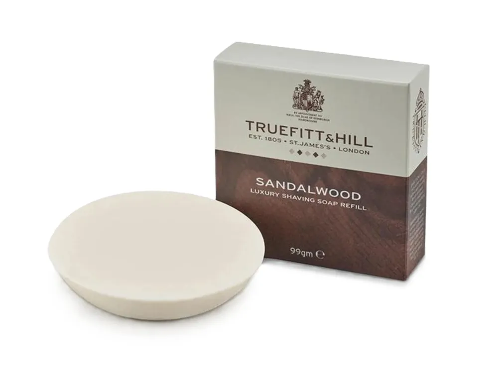 Super Cena Truefitt and Hill Sandalwood mýdlo na holení 100 g