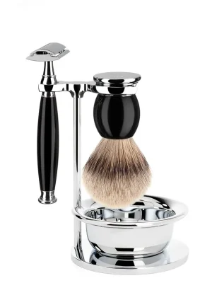Mühle Sophist Black Silvertip Badger 4-dílná Sezónní Sleva