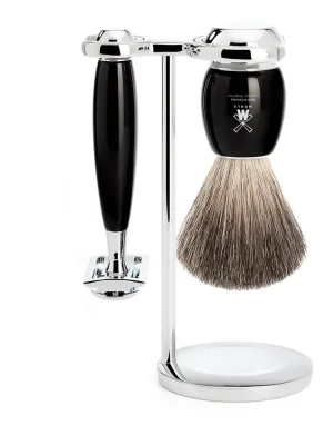 Mühle Vivo Black Pure Badger 3-dílná Nová Kolekce