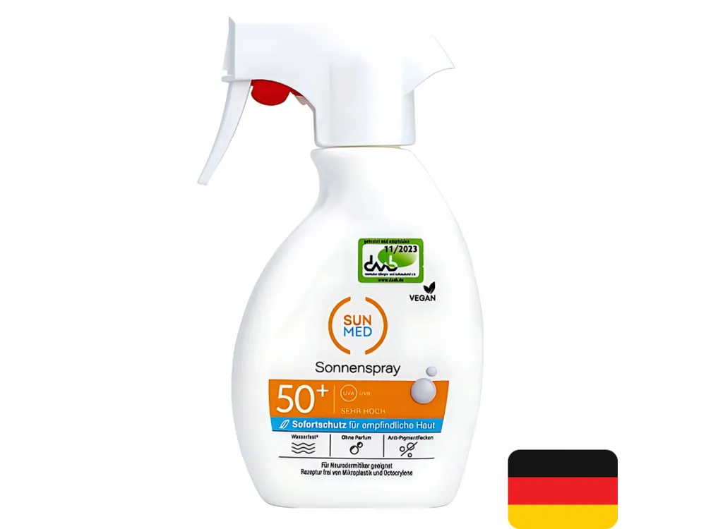 Sun Med opalovací mléko ve spreji SPF50+ 220 ml Ověřený