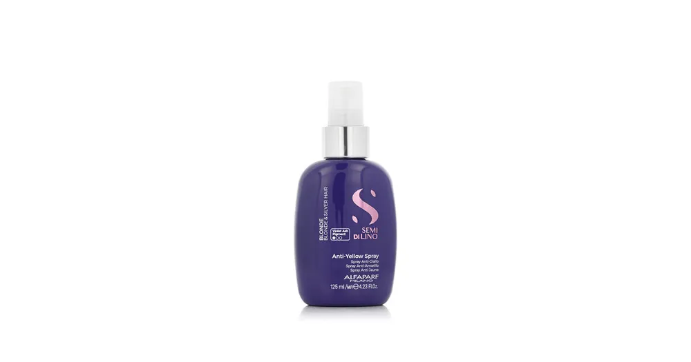 Dokud Zásoby Vydrží Alfaparf Milano Semi Di Lino Blonde Anti-Yellow Spray 125 ml