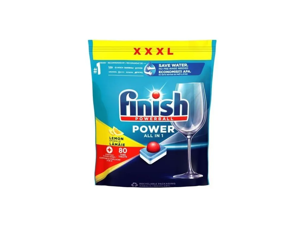 Finish tablety do myčky 80 ks All in 1 Lemon Nízká Cena