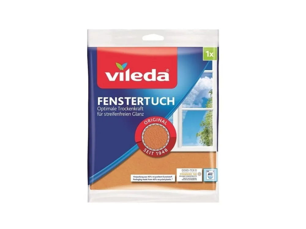 Koupit Online Vileda mikrohadřík na okna 40 x 36 cm Fenstertuch