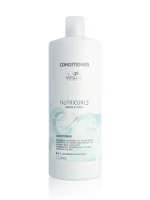 Wella Nutricurls Waves & Curls Detangling Conditioner 1000 ml Akční Nabídka