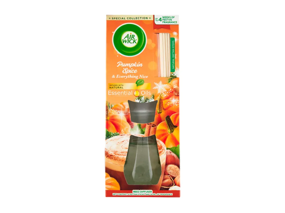 Výhodná Nabídka Air Wick vonné tyčinky 30 ml Pumpkin Spice & Everything Nice