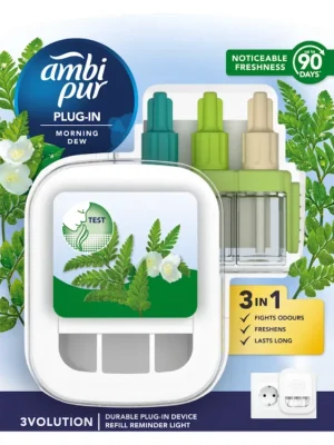 Ambi Pur 3volution osvěžovač vzduchu 20 ml Morning Dew Akce