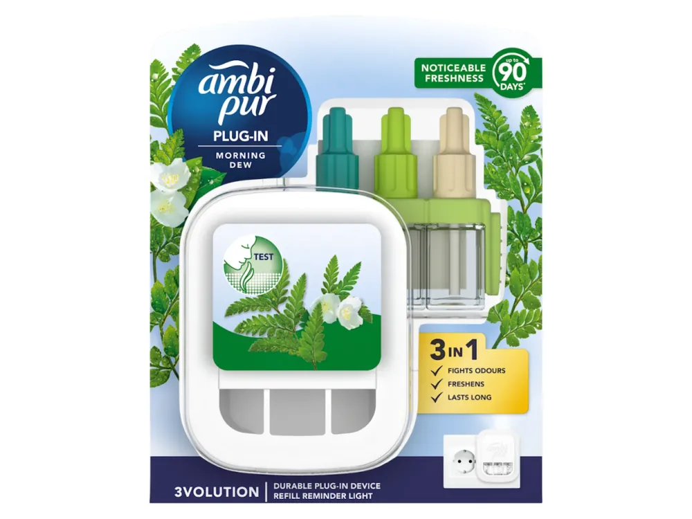 Ambi Pur 3volution osvěžovač vzduchu 20 ml Morning Dew Akce