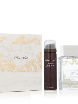 Nejlepší Cena Lattafa Pure Musk EDP 100 ml + DEO ve spreji 50 ml UNISEX