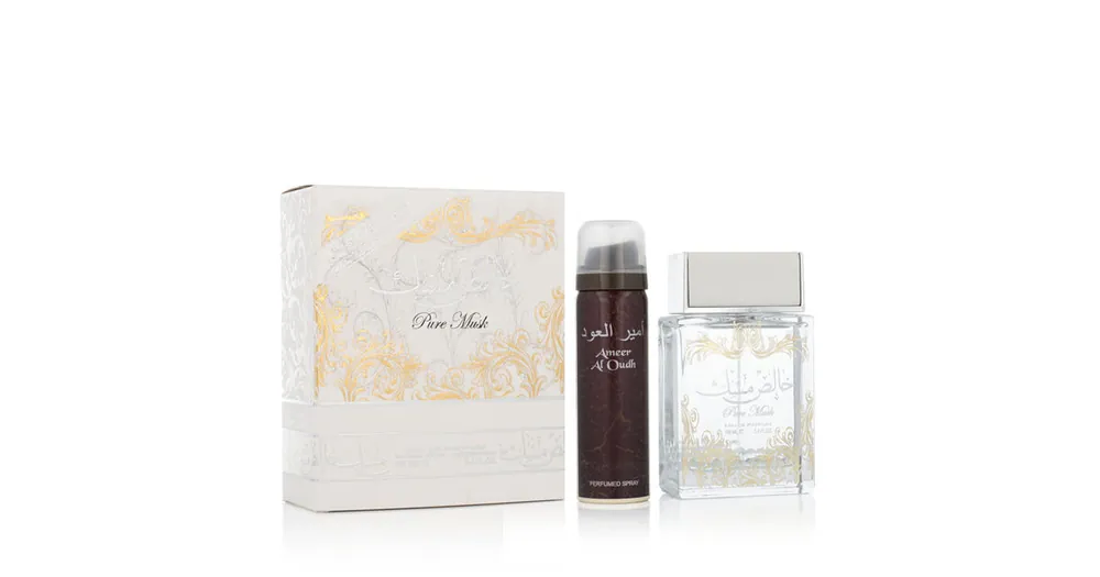 Nejlepší Cena Lattafa Pure Musk EDP 100 ml + DEO ve spreji 50 ml UNISEX