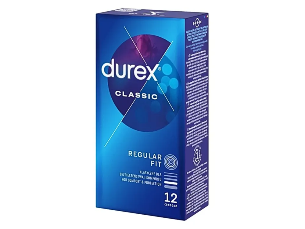 Vrácení Zdarma Durex kondomy 12 ks Classic