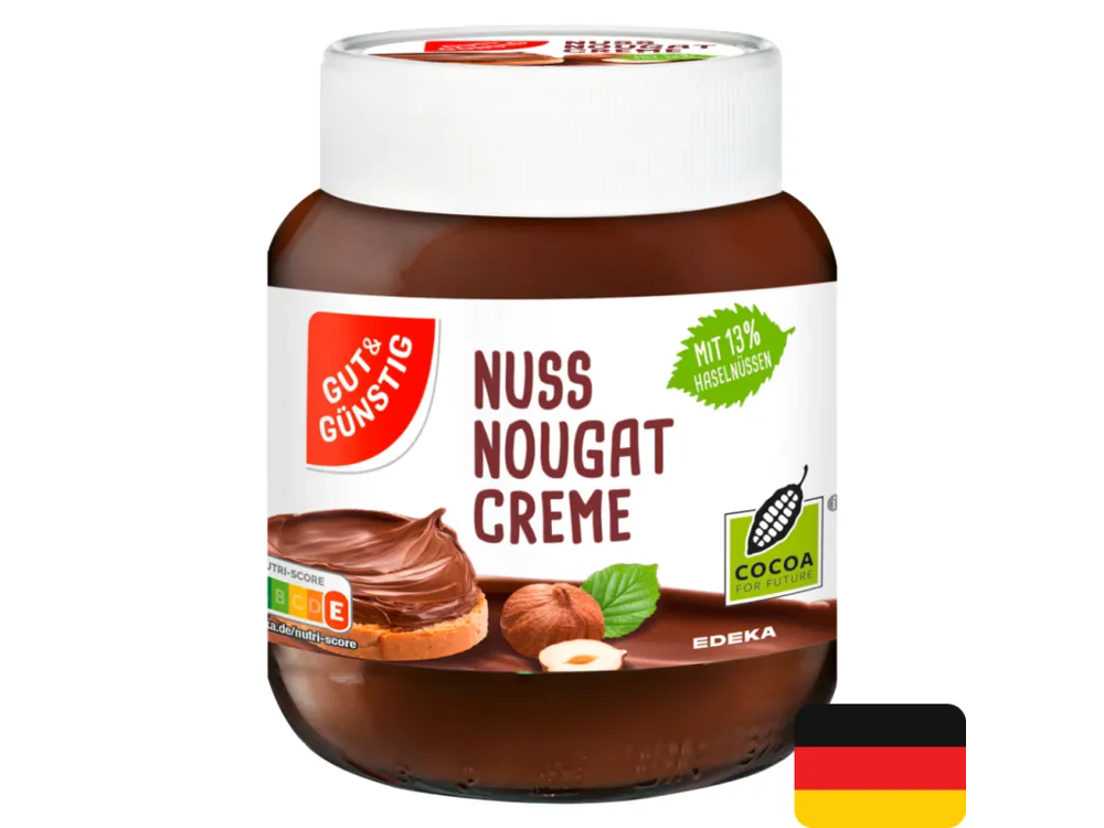 Gut & Günstig Nuss Nougat Creme 400 g Akce