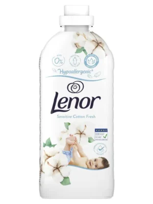 Nakupujte Hned Lenor aviváž 48 pracích dávek Sensitive Cotton Fresh 1,2 l