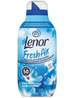 Vrácení Zdarma Lenor aviváž 50 pracích dávek Fresh Air Fresh Wind 700 ml