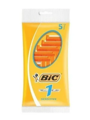 Bic jednorázové holicí strojky 1-bříté 5 ks Sensitive Nakupujte Hned