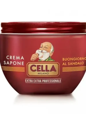Akce Cella Milano Professional Buongiorno al Sandalo krém na holení 300 ml