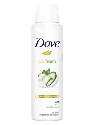 Novinka Dove antiperspirant sprej 150 ml Go Fresh Zelený čaj a okurka