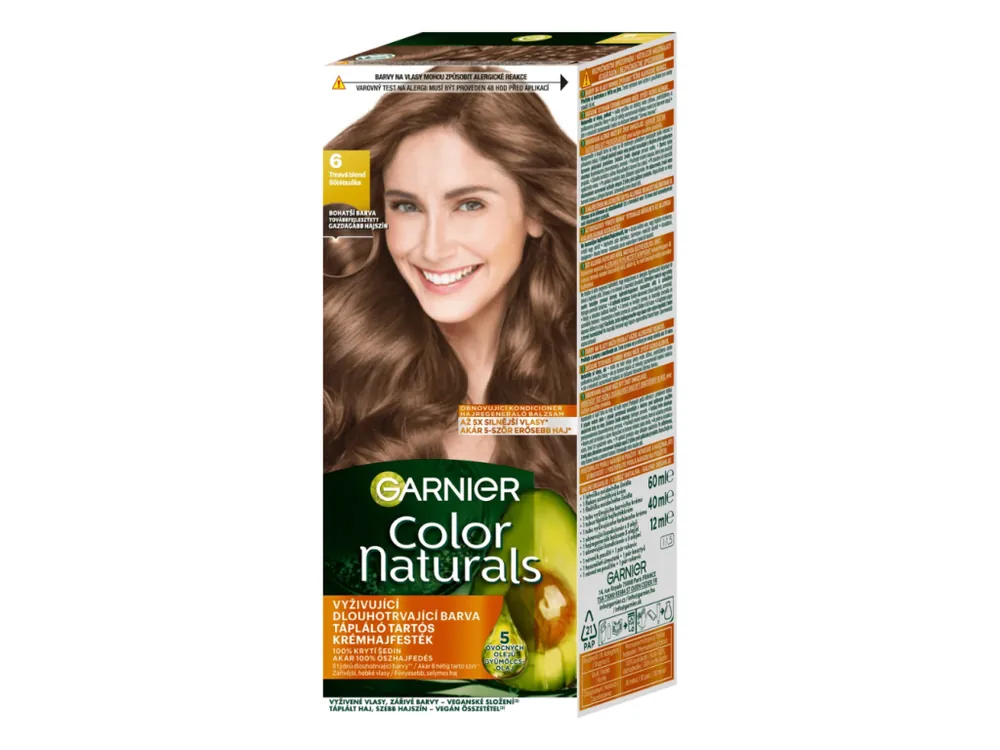 Garnier barva na vlasy Color Naturals 6 Tmavá blond Pouze Dnes