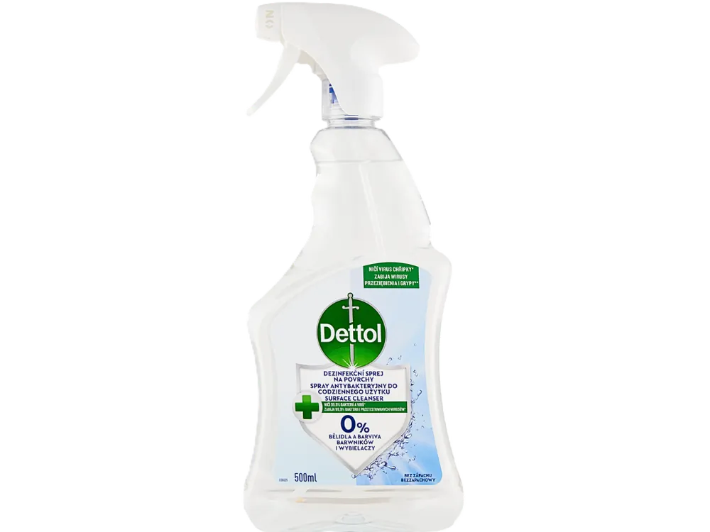 Dettol antibakteriální čistič na povrchy 500 ml Finální Výprodej