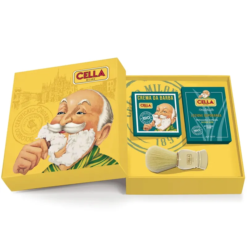 Cella Milano Organic dárkový set na holení Rychlé Dodání
