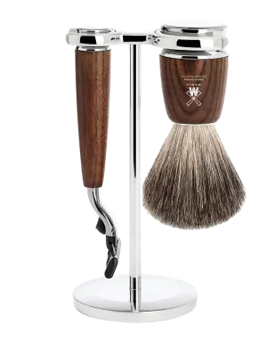 Mühle Rytmo Ash Pure Badger Mach3 3-dílná Vrácení Zdarma