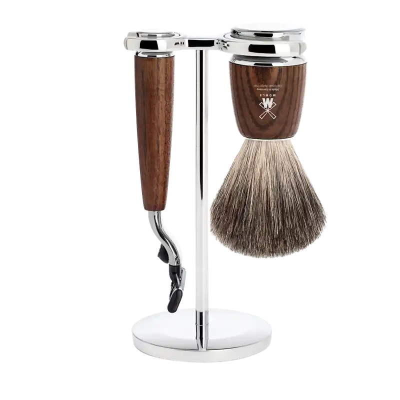 Mühle Rytmo Ash Pure Badger Mach3 3-dílná Vrácení Zdarma