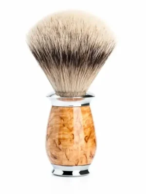 Výhodná Nabídka Mühle Purist Karelian Burl Birch Silvertip Badger