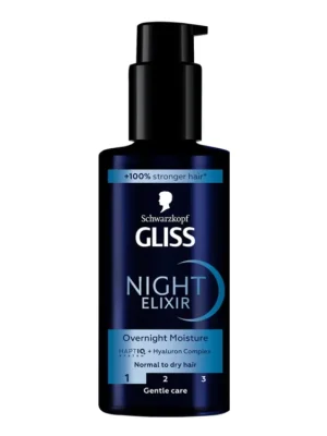 Rychlé Dodání Gliss Night Elixir 100 ml Overnight Moisture