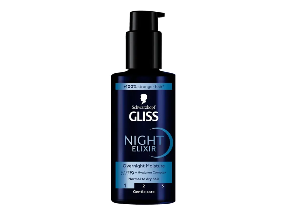 Rychlé Dodání Gliss Night Elixir 100 ml Overnight Moisture