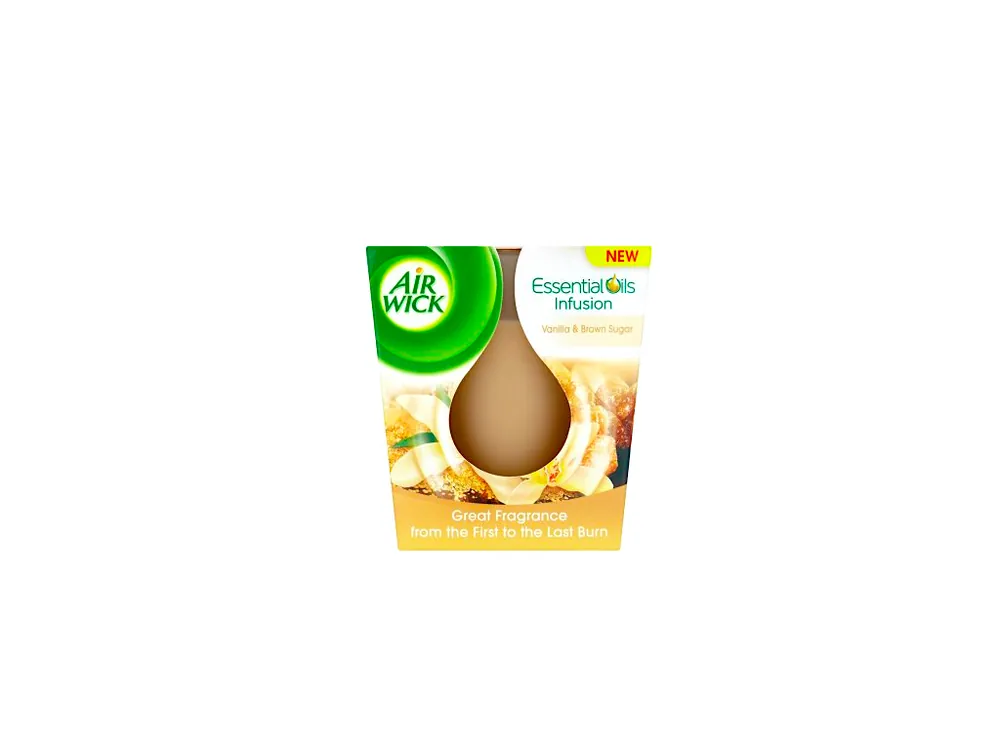 Air Wick svíčka 105 g Essential Oils Infusion Vanilkové cukroví Doprava Zdarma