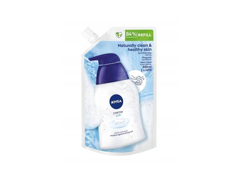 Nivea tekuté mýdlo náplň 500 ml Creme Soft Doprava Zdarma
